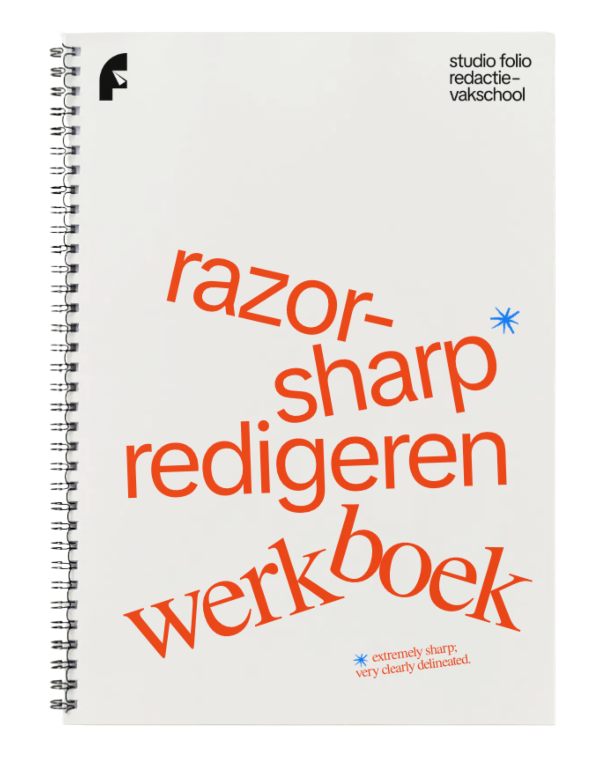 voorkant werkboek Razor-sharp redigeren